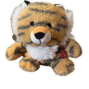 Kellytoy Russ Bum Bumz Trent the Tiger Jungle Bumz 9" Soft Stitched Eyes